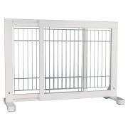 Barrière de sécurité blanche pour chiot