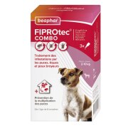 Fiprotec Combo chien small 2 à 10 kg