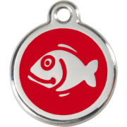 Petite médaille poisson rouge