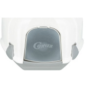 Bac à litière pour chat d'angle