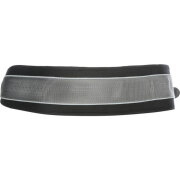 Ceinture ventrale canicross avec laisse noir