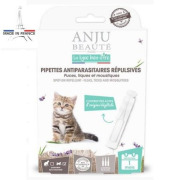Pipettes antiparasitaires répulsives chaton Anju Beauté