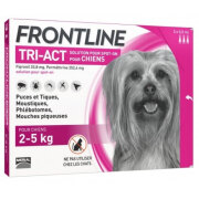 Pipette Frontline tri-act très petit chien de 2 à 5 kg
