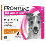 FRONTLINE Pipette Tri-Act petit chien de 5 à 10 kg