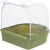 Baignoire semi-circulaire pour oiseaux