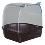 Baignoire oiseaux semi-circulaire