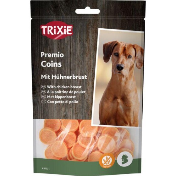 Friandises chiens Premio Chicken Coins