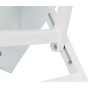 Escalier réglable vernis blanc