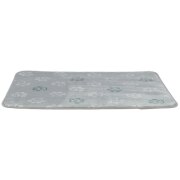 Tapis jimmy soft gris à pattes