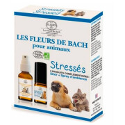 Coffret programme fleurs de Bach animaux stressés