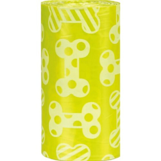 Sac ramasse-crottes parfum Citron- 4 x 20 sacs