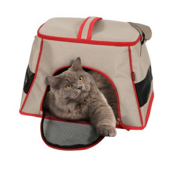 Sac de transport Happy taupe