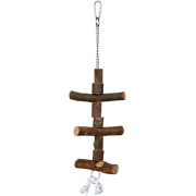 Jouet oiseau avec corde et chaîne 40 cm
