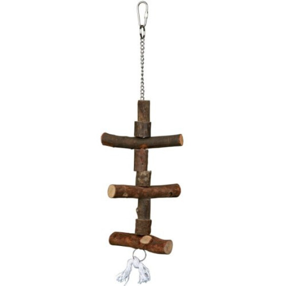 Jouet oiseau avec corde et chaîne 40 cm