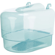 Baignoire plastique transparente violette Trixie