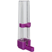 Distributeur plastique eau et nourriture small carré 75 ml