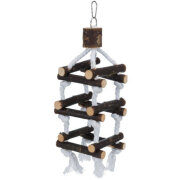 Jouet oiseau Natural living tour avec corde