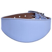 Collier Lévrier Nicky bleu 