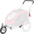 Kit de conversion en poussette Jogging buggy rouge