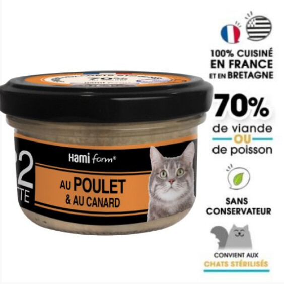 Hami Form Recette n°22 Poulet et Canard