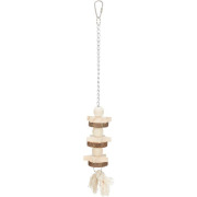 Jouet oiseau bois coloré 30cm