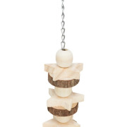 Jouet oiseau bois coloré 30cm