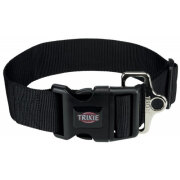 Collier gros chien, large Premium noir