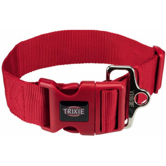 Collier rouge pour gros chien, large Premium