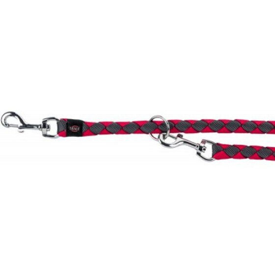 Laisse multiposition Cavo fushia gris