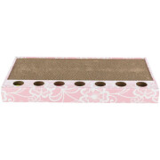 Plaque griffoir carton rose