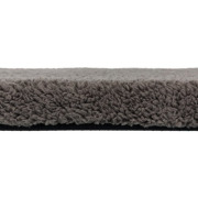 Matelas orthopédique chien gris