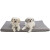 Matelas orthopédique chien : Vital Bendson gris