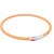 Collier Life USB Flash lumineux orange