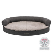 Panier canapé pour chien gris