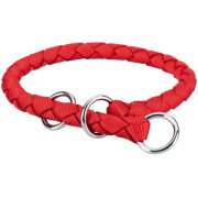 Collier tressé semi-étrangleur  Cavo rouge