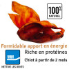Oreilles de porc pour chien Bubimex
