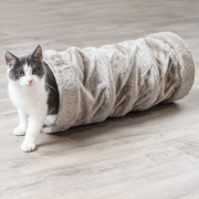 Tunnel Crunch peluche gris