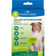 Collier anti-puce grand chien naturel Francodex