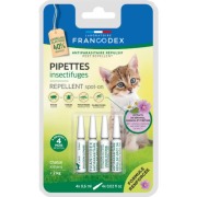 Pipettes antiparasitaires chaton Francodex