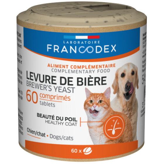 Levure de bière chien et chat Francodex