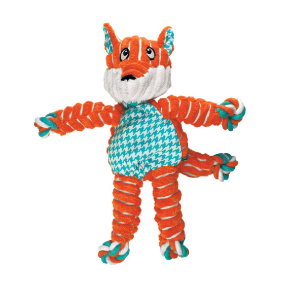 KONG Peluche Floppy Knots Fox taille S/M