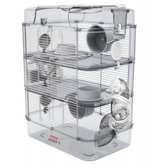 Cage Rody 3 Trio blanche