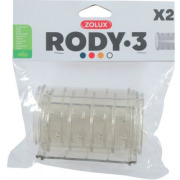 Tube droit Rody 3 transparent