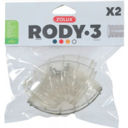 Tube coudé Rody 3 transparent