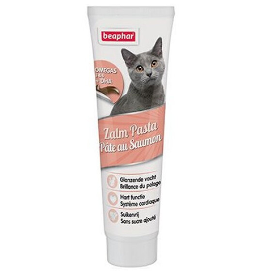 Pâte au saumon spécial beauté du pelage du chat Beaphar