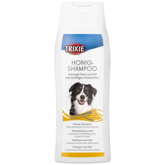 Shampoing au miel pour chien