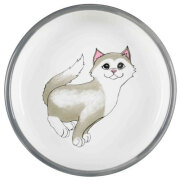 Gamelle chat design à museau court