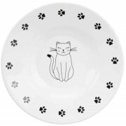 Gamelle plate chat à museau court 