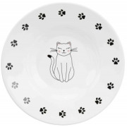 Gamelle plate chat à museau court