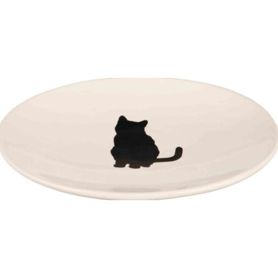 Gamelle plate blanche